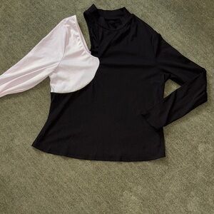 Black and Pink Women's Top